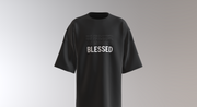 Oversized Blessed Graphic Tee - Oversized