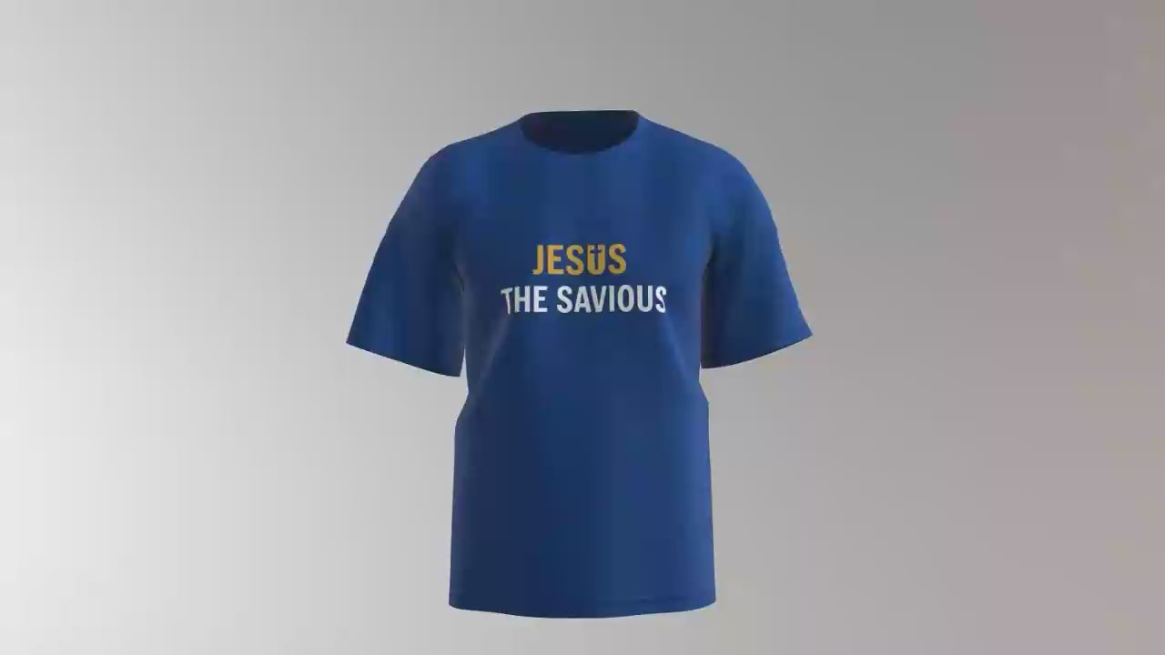 Load video: Jesus Sailor Tee- Slim